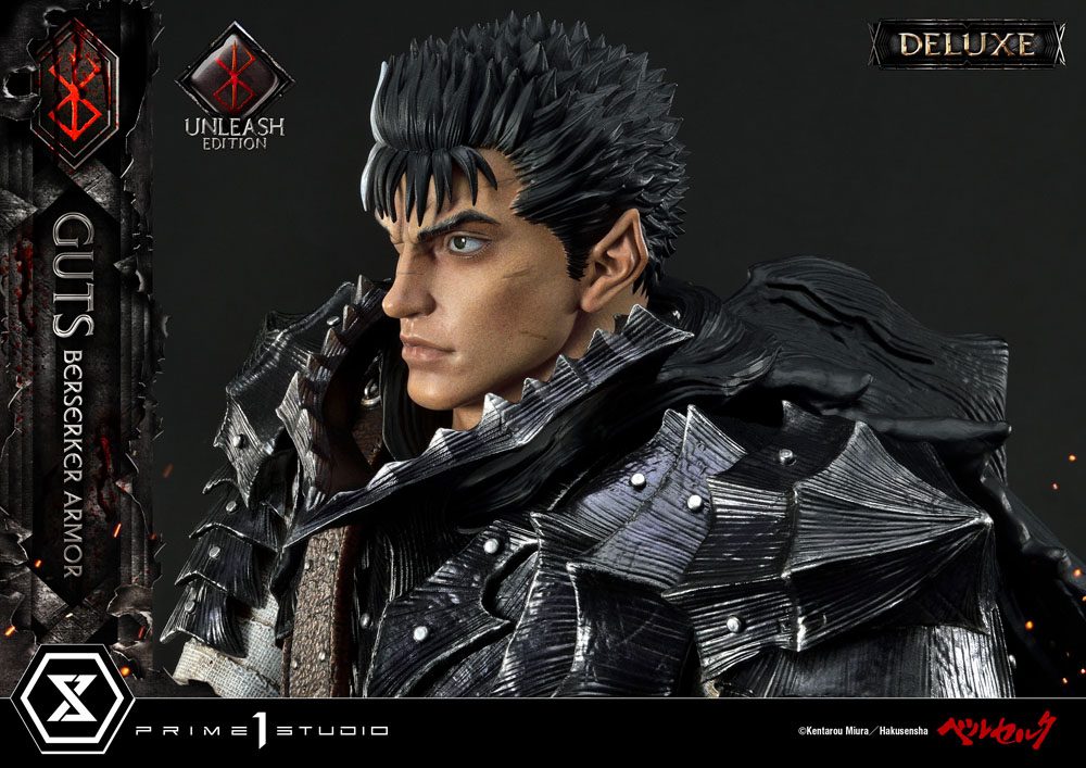 Berserk Statue 1/4 Guts Berserker Armor Unleash Edition Deluxe Version 91 cm Scalefiguren Yokina