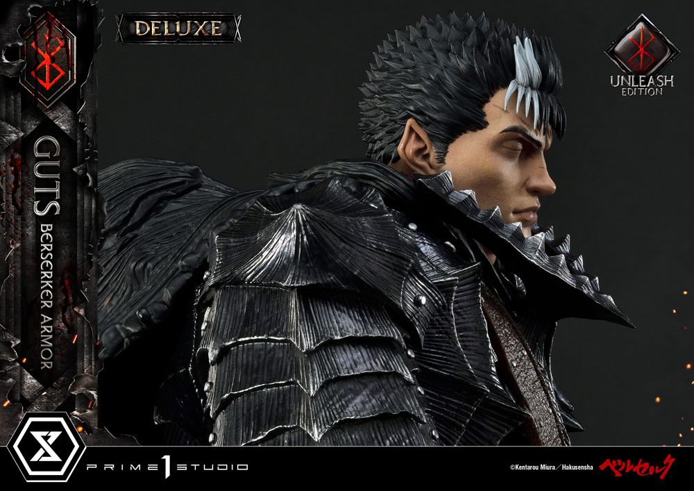 Berserk Statue 1/4 Guts Berserker Armor Unleash Edition Deluxe Version 91 cm Scalefiguren Yokina