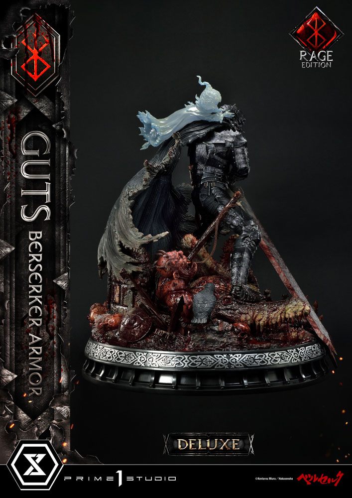 Berserk Statue 1/4 Guts Berserker Armor Rage Edition Deluxe Version 67 cm Scalefiguren Yokina