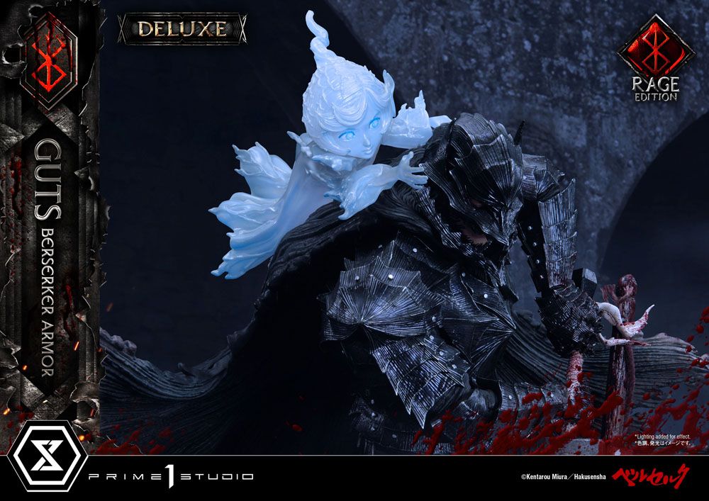 Berserk Statue 1/4 Guts Berserker Armor Rage Edition Deluxe Version 67 cm Scalefiguren Yokina