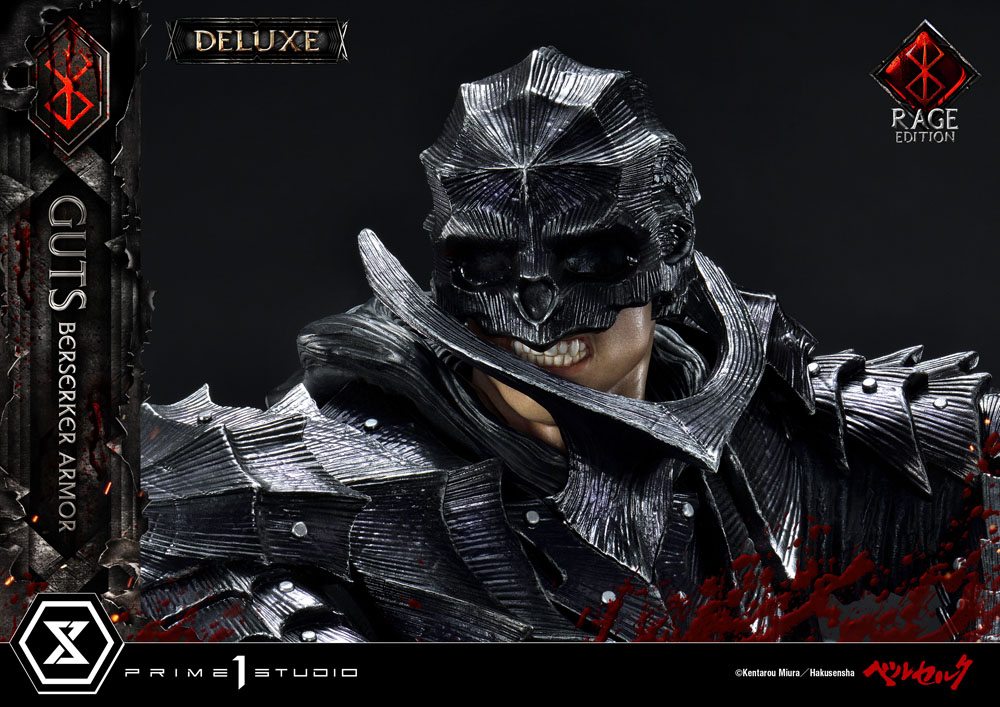 Berserk Statue 1/4 Guts Berserker Armor Rage Edition Deluxe Version 67 cm Scalefiguren Yokina