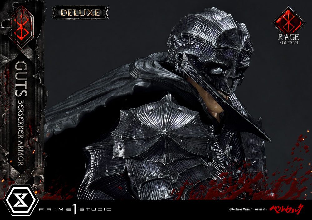 Berserk Statue 1/4 Guts Berserker Armor Rage Edition Deluxe Version 67 cm Scalefiguren Yokina