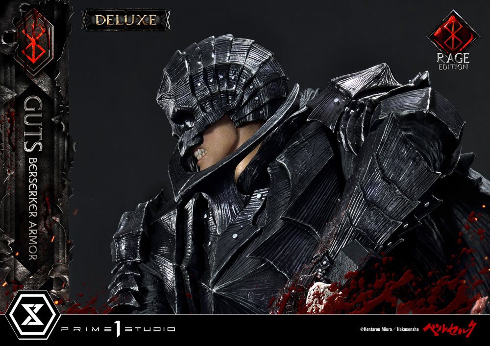 Berserk Statue 1/4 Guts Berserker Armor Rage Edition Deluxe Version 67 cm Scalefiguren Yokina