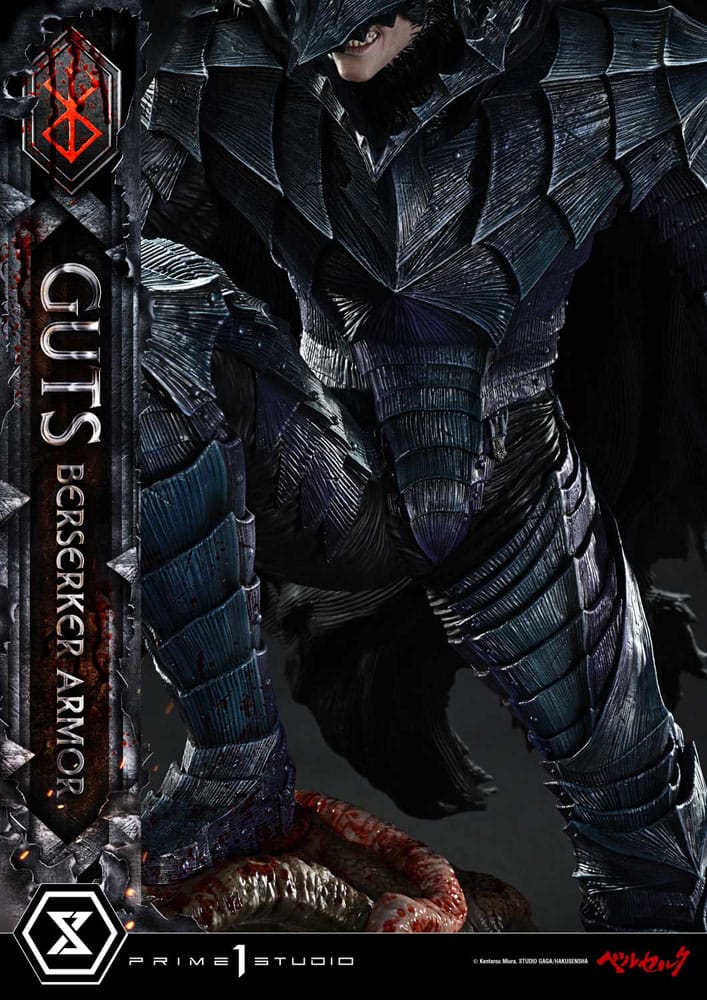 Berserk Ultimate Premium Masterline Series Statue 1/4 Guts, Berserker Armor Grunbeld vs. Guts 94 cm Scalefiguren Yokina