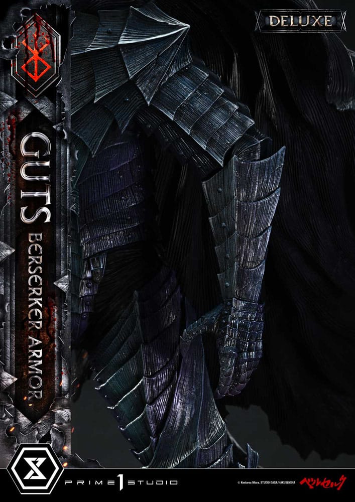 Berserk Ultimate Premium Masterline Series Statue 1/4 Guts, Berserker Armor Grunbeld vs. Guts Deluxe Version 94 cm Scalefiguren Yokina