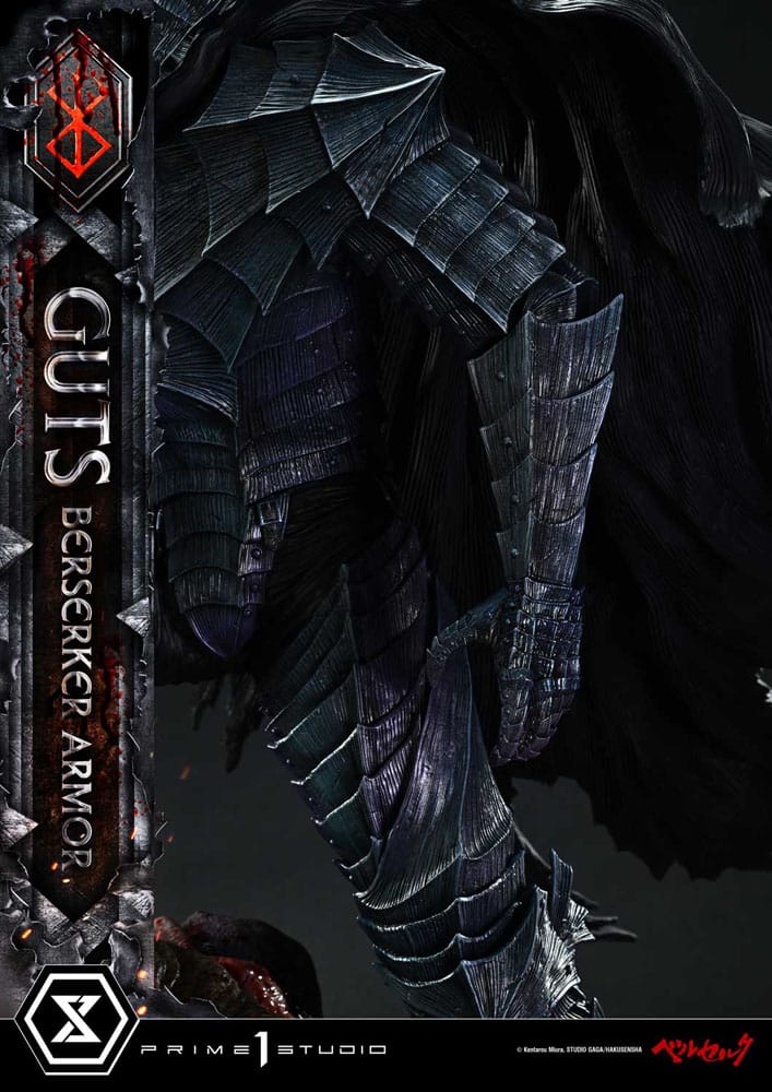 Berserk Ultimate Premium Masterline Series Statue 1/4 Guts, Berserker Armor Grunbeld vs. Guts Deluxe Version 94 cm Scalefiguren Yokina