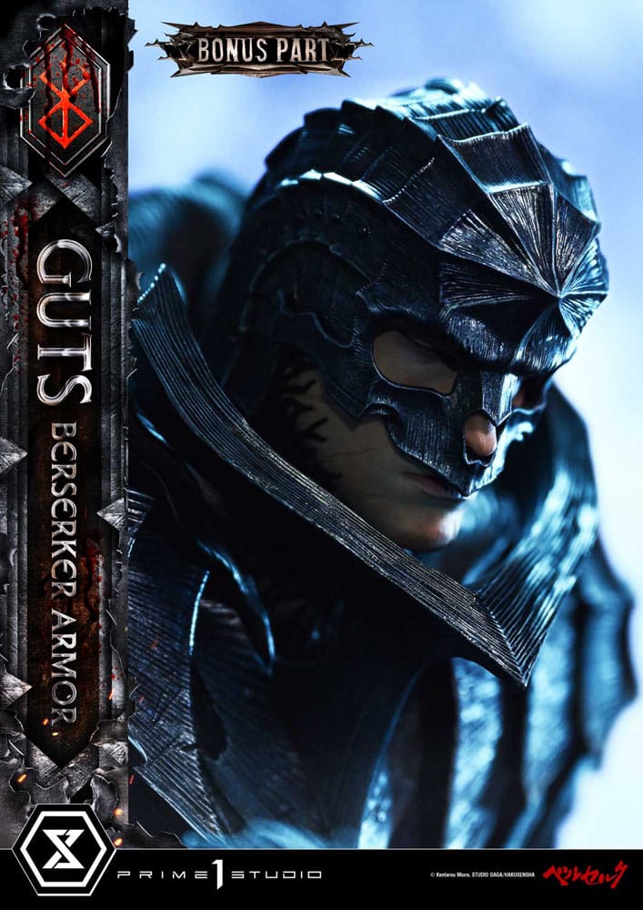 Berserk Ultimate Premium Masterline Series Statue 1/4 Guts, Berserker Armor Grunbeld vs. Guts Deluxe Bonus Version 94 cm Scalefiguren Yokina