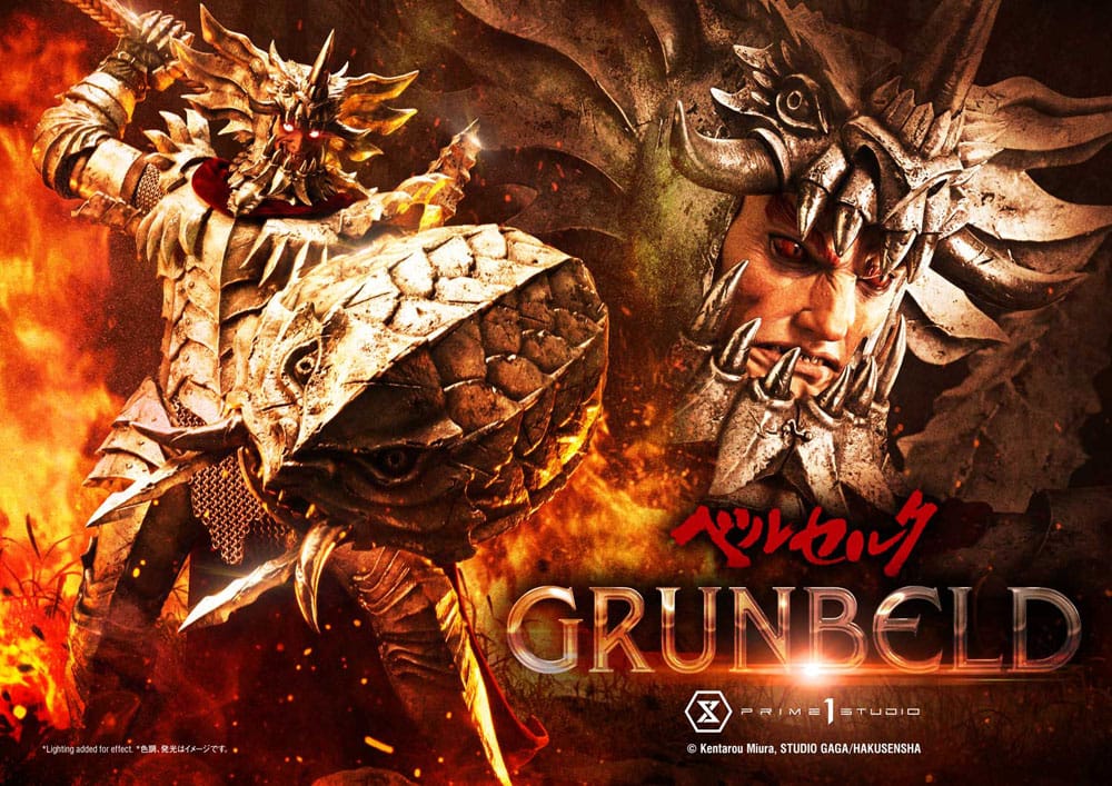 Berserk Ultimate Premium Masterline Series Statue 1/4 Grunbeld Grunbeld vs. Guts Bonus Version 107 cm Scalefiguren Yokina