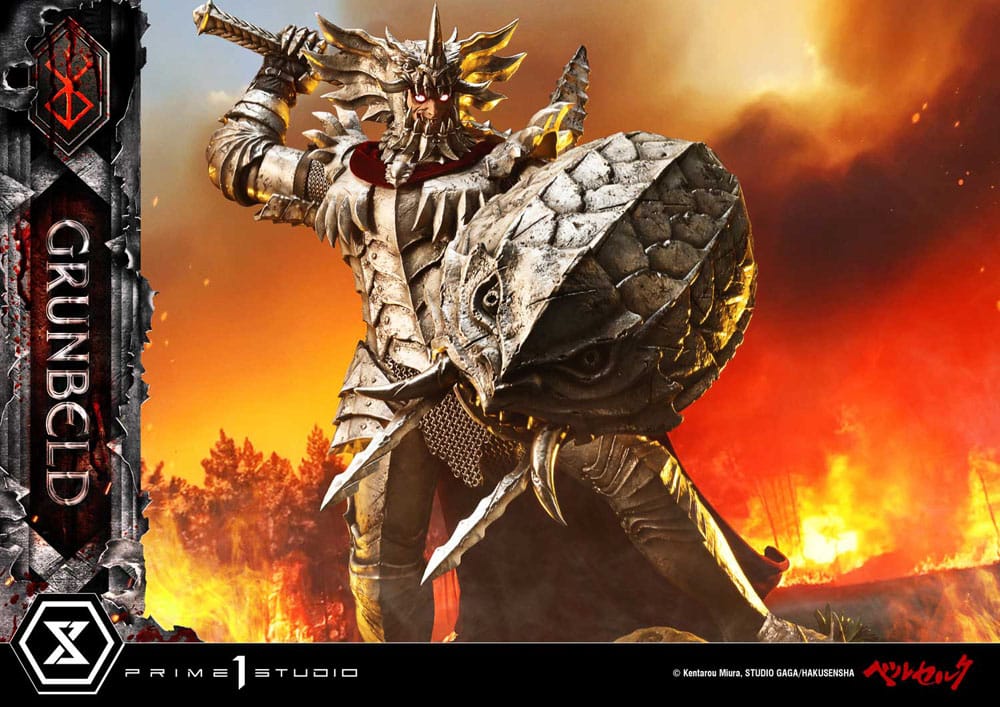 Berserk Ultimate Premium Masterline Series Statue 1/4 Grunbeld Grunbeld vs. Guts Bonus Version 107 cm Scalefiguren Yokina