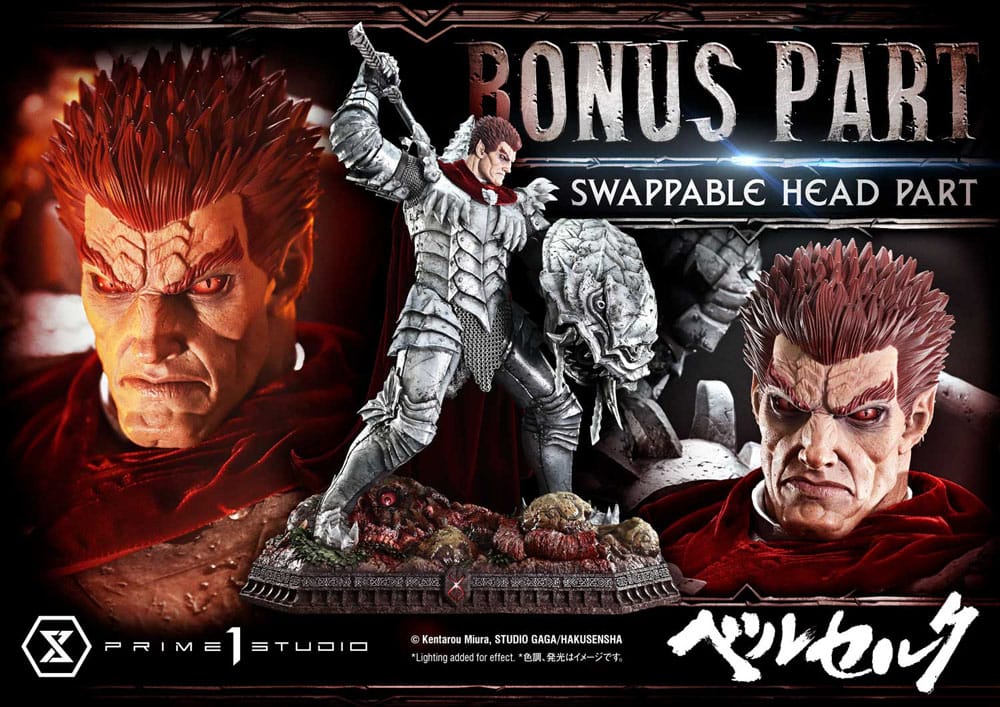 Berserk Ultimate Premium Masterline Series Statue 1/4 Grunbeld Grunbeld vs. Guts Bonus Deluxe Version 107 cm Scalefiguren Yokina