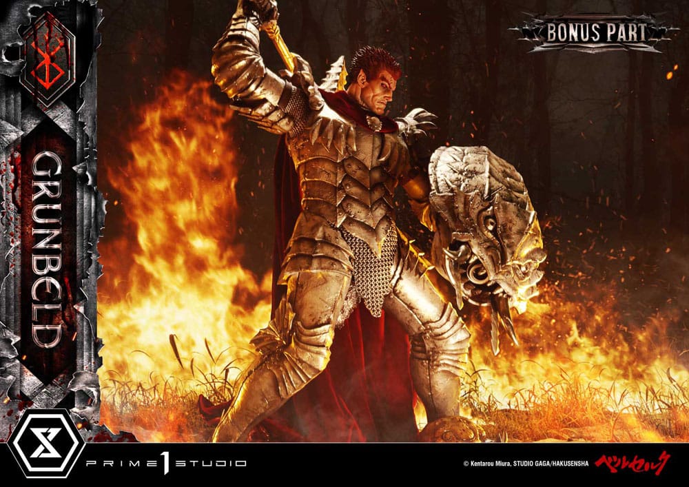Berserk Ultimate Premium Masterline Series Statue 1/4 Grunbeld Grunbeld vs. Guts Bonus Deluxe Version 107 cm Scalefiguren Yokina