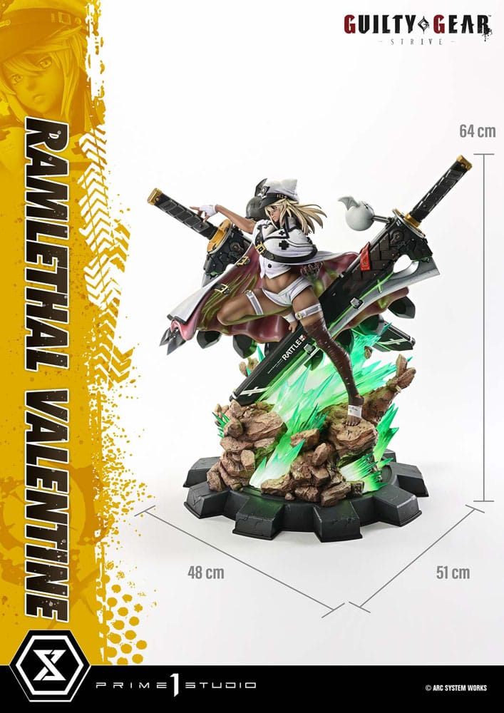 Guilty Gear Strive Ultimate Premium Masterline Series Statue 1/4 Ramlethal Valentine 64 cm Scalefiguren Yokina