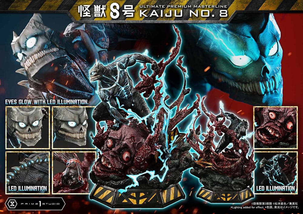 Kaiju No. 8 Ultimate Premium Masterline Series Statue 1/4 Kaiju No. 8 70 cm Scalefiguren Yokina