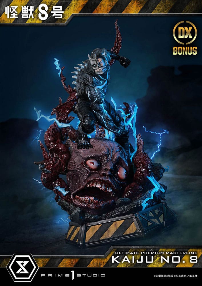 Kaiju No. 8 Ultimate Premium Masterline Series Statue 1/4 Kaiju No. 8 DX Bonus Ver. 70 cm Scalefiguren Yokina