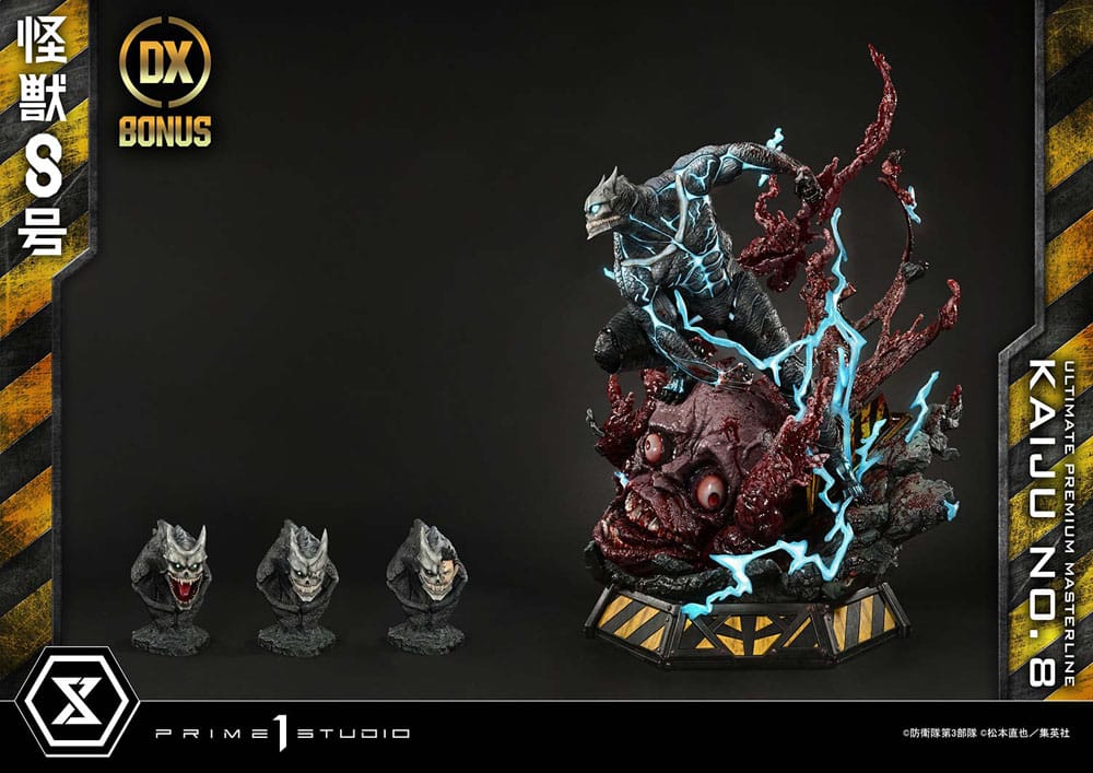 Kaiju No. 8 Ultimate Premium Masterline Series Statue 1/4 Kaiju No. 8 DX Bonus Ver. 70 cm Scalefiguren Yokina