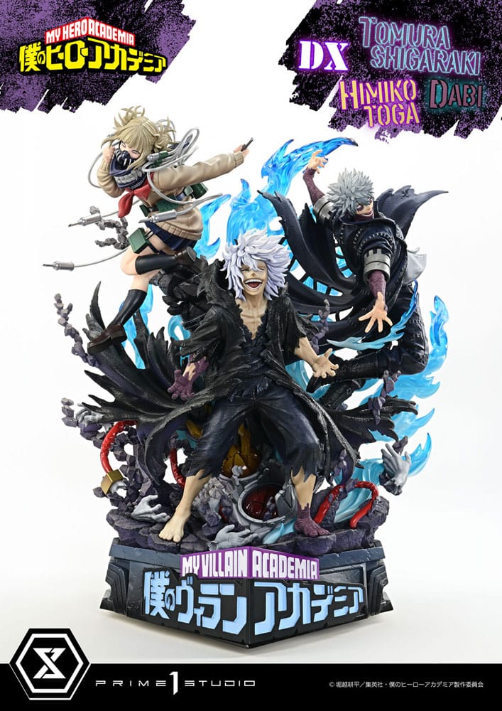 My Hero Academia Statue Ultimate Premium Masterline Tomura Tomura Shigaraki, Dabi & Himiko Toga Deluxe Bonus Version 69 cm Prizefiguren Yokina
