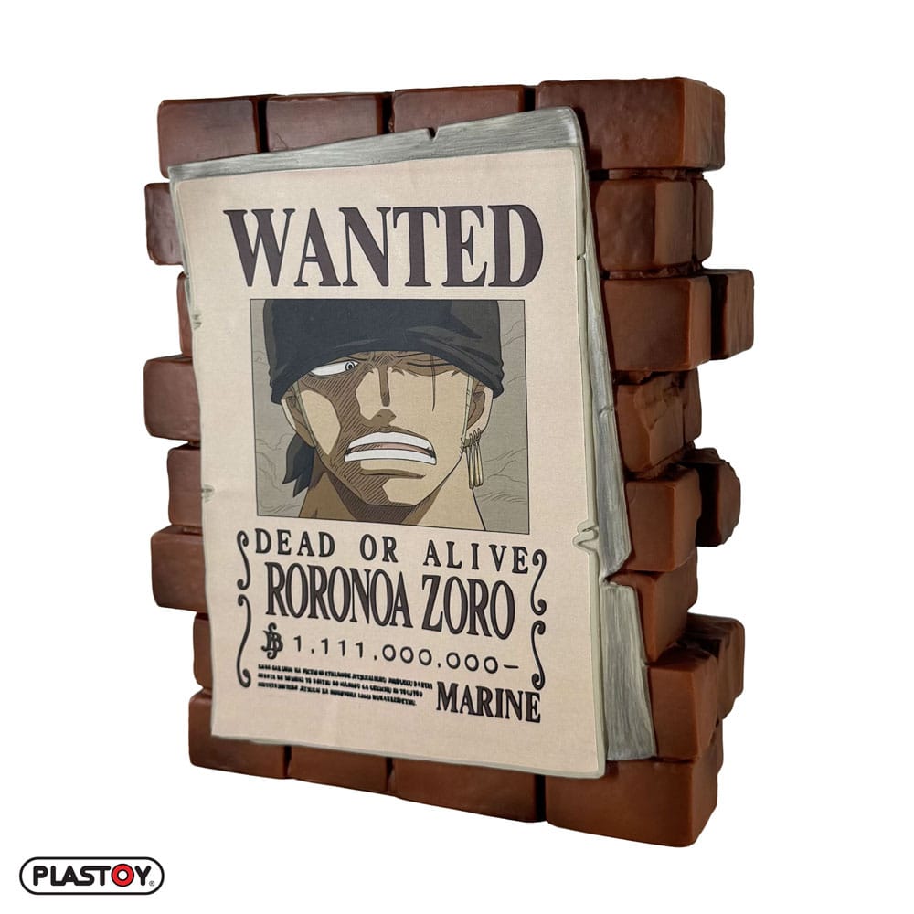 One Piece Spardose Zoro Wanted Spardose Yokina