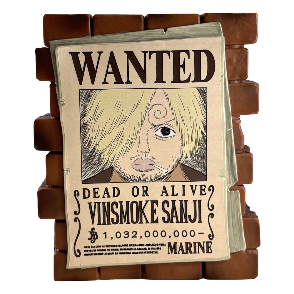 One Piece Spardose Sanji Wanted Spardose Yokina