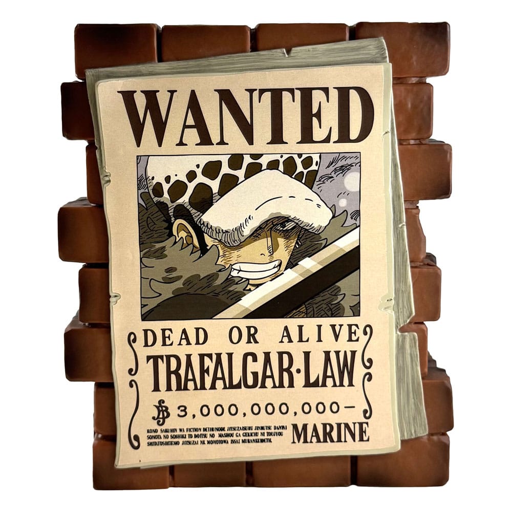 One Piece Spardose Law Wanted Spardose Yokina