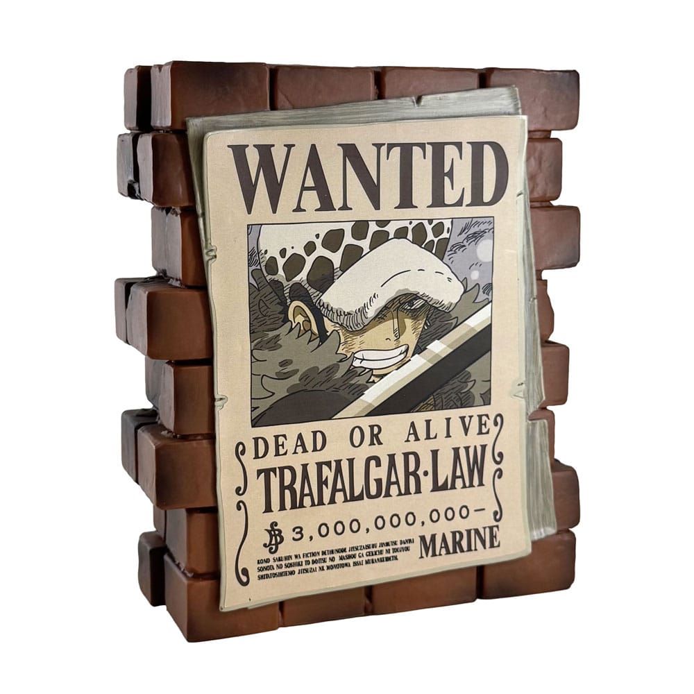 One Piece Spardose Law Wanted Spardose Yokina