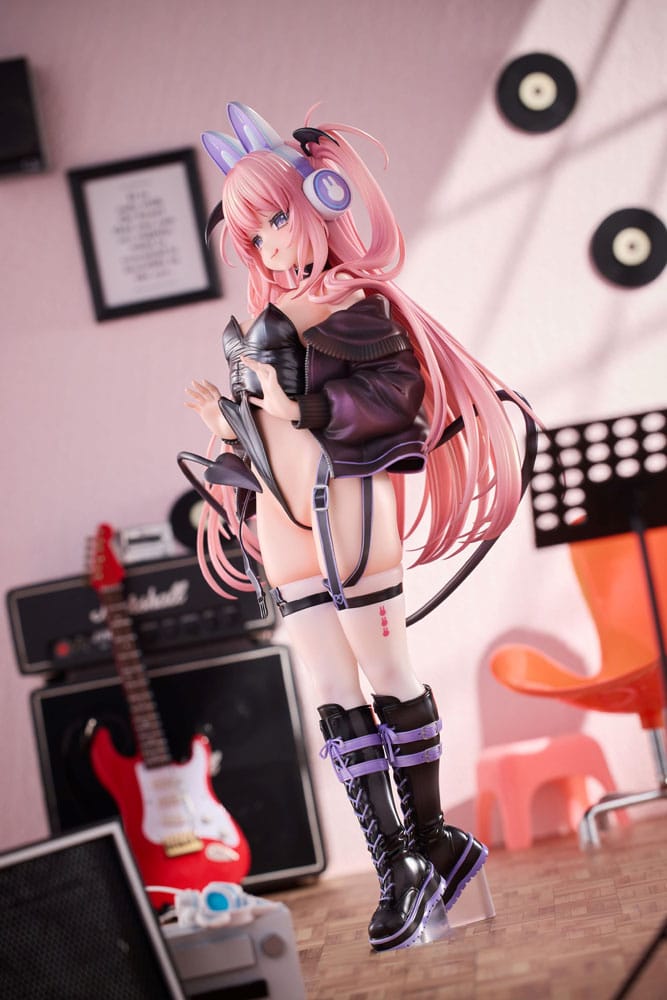 Original Character PVC Statue 1/6 Usamimi Headphone Lulumu Illustrated by Tamano Kedama Deluxe Edition 32 cm Hentai Yokina