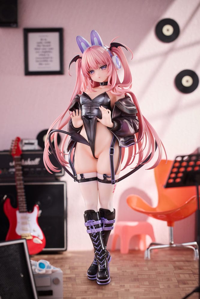 Original Character PVC Statue 1/6 Usamimi Headphone Lulumu Illustrated by Tamano Kedama Deluxe Edition 32 cm Hentai Yokina