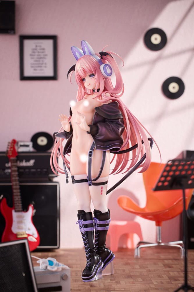 Original Character PVC Statue 1/6 Usamimi Headphone Lulumu Illustrated by Tamano Kedama Deluxe Edition 32 cm Hentai Yokina