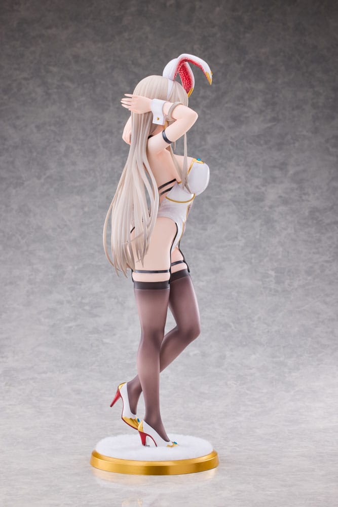 Original Character PVC Statue 1/4 White Bunny Onee-san Illustrated by sakiyamama 43 cm Hentai Yokina