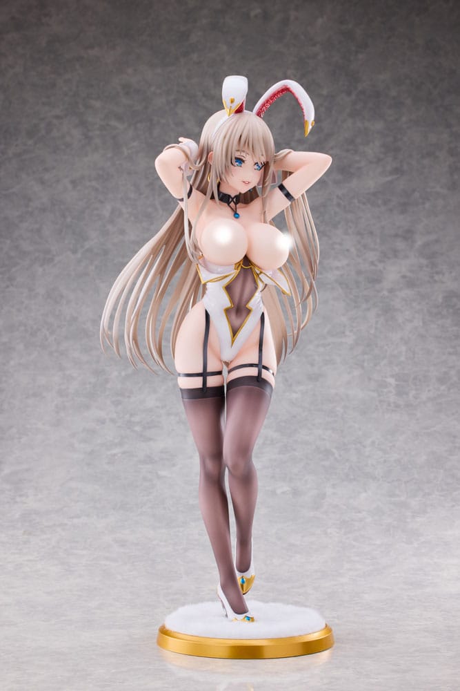 Original Character PVC Statue 1/4 White Bunny Onee-san Illustrated by sakiyamama Deluxe Ver. 43 cm Hentai Yokina
