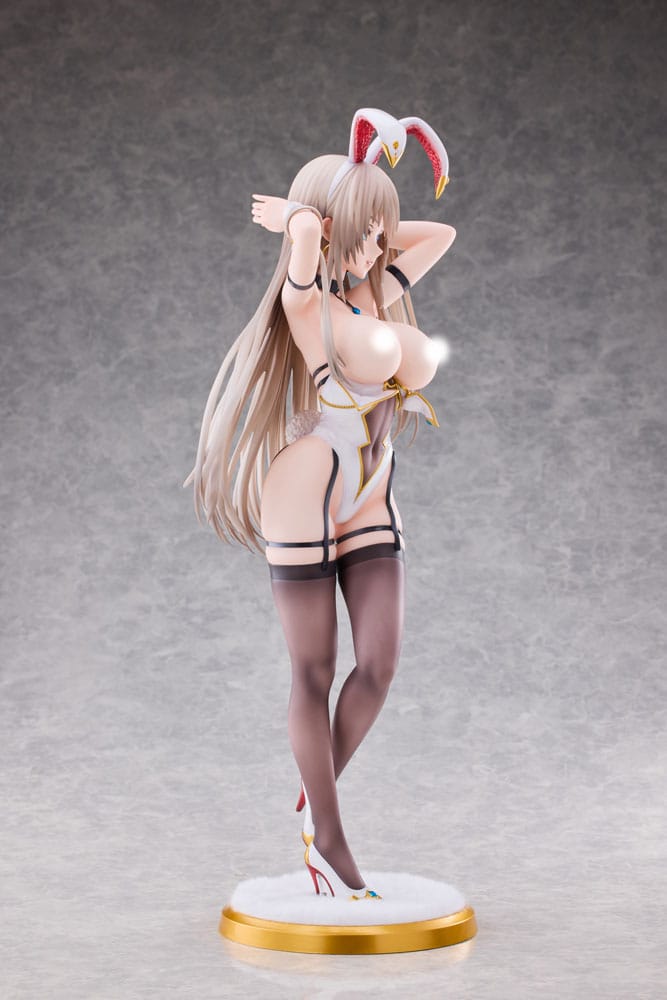 Original Character PVC Statue 1/4 White Bunny Onee-san Illustrated by sakiyamama Deluxe Ver. 43 cm Hentai Yokina