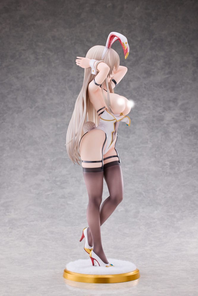 Original Character PVC Statue 1/4 White Bunny Onee-san Illustrated by sakiyamama Deluxe Ver. 43 cm Hentai Yokina