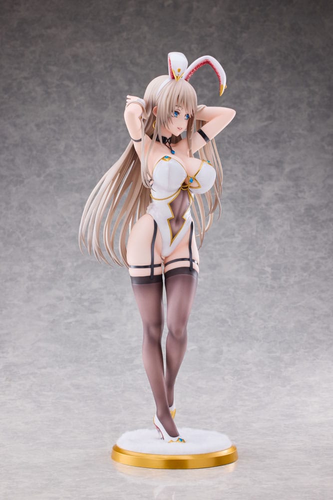 Original Character PVC Statue 1/4 White Bunny Onee-san Illustrated by sakiyamama Deluxe Ver. 43 cm Hentai Yokina