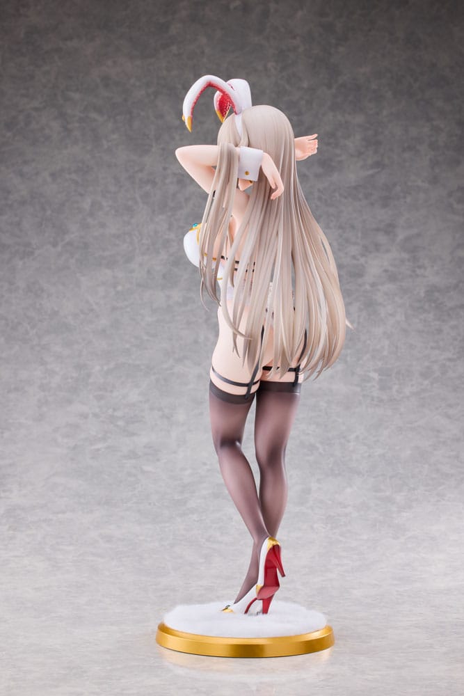 Original Character PVC Statue 1/4 White Bunny Onee-san Illustrated by sakiyamama Deluxe Ver. 43 cm Hentai Yokina