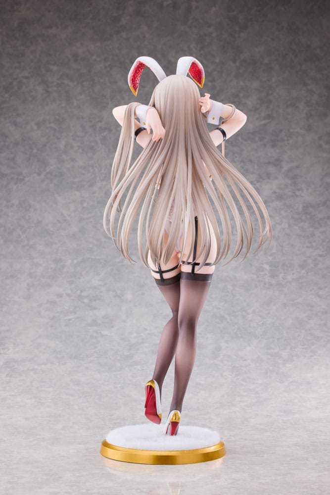 Original Character PVC Statue 1/4 White Bunny Onee-san Illustrated by sakiyamama Deluxe Ver. 43 cm Hentai Yokina