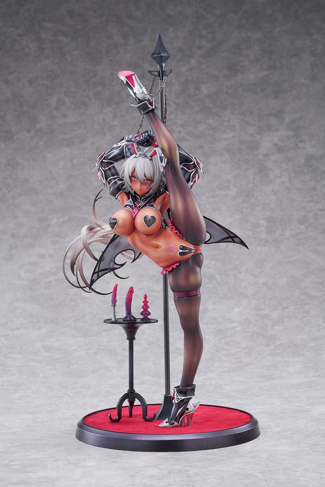 Original Character PVC Statue 1/6 Prisoner Knight Zephilia Tan Ver. 38 cm Hentai Yokina
