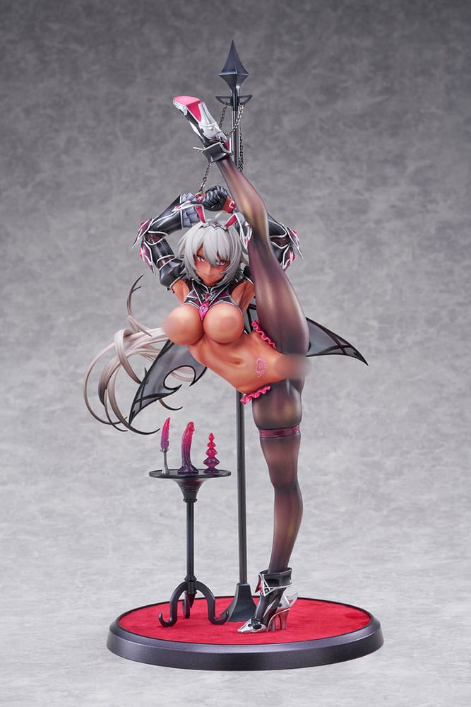 Original Character PVC Statue 1/6 Prisoner Knight Zephilia Tan Ver. 38 cm Hentai Yokina