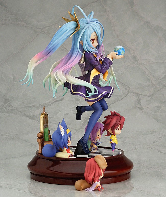 No Game No Life Statue 1/7 Shiro 20 cm Scalefiguren Yokina