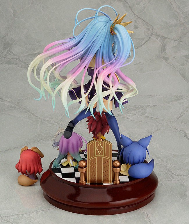 No Game No Life Statue 1/7 Shiro 20 cm Scalefiguren Yokina
