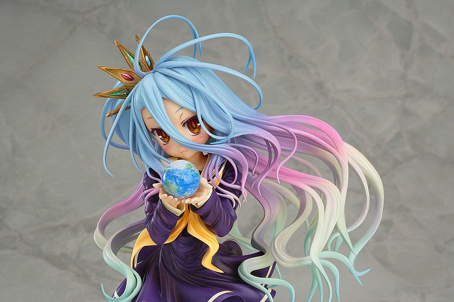 No Game No Life Statue 1/7 Shiro 20 cm Scalefiguren Yokina