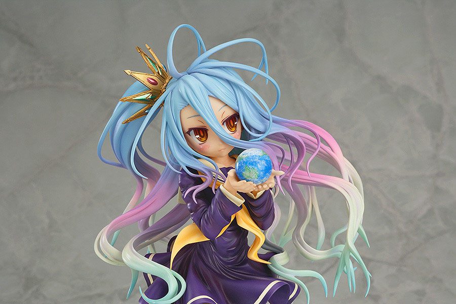 No Game No Life Statue 1/7 Shiro 20 cm Scalefiguren Yokina