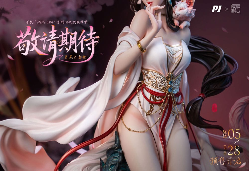 Original Character PVC Statue 1/6 Contract Illustration by Zhou Yi x New Era 41 cm Scalefiguren Yokina