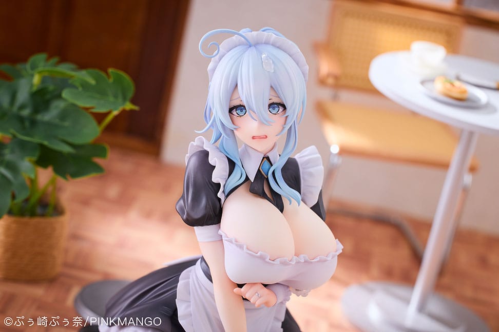 Original Character PVC Statue 1/6 Snow Woman Yukino Mifuyu Yukino Maid Ver. Bonus Limited Edition 19 cm Hentai Yokina