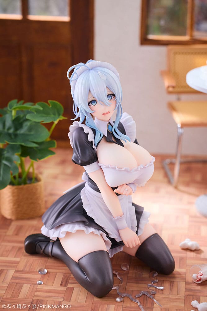 Original Character PVC Statue 1/6 Snow Woman Yukino Mifuyu Yukino Maid Ver. Bonus Limited Edition 19 cm Hentai Yokina