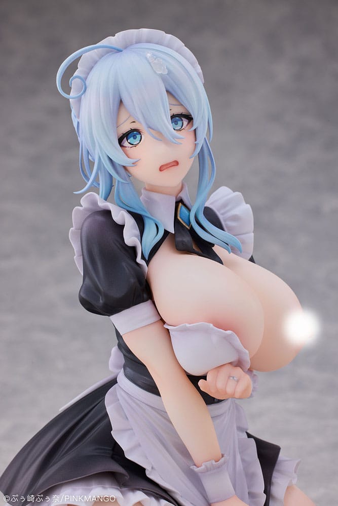 Original Character PVC Statue 1/6 Snow Woman Yukino Mifuyu Yukino Maid Ver. Bonus Limited Edition 19 cm Hentai Yokina