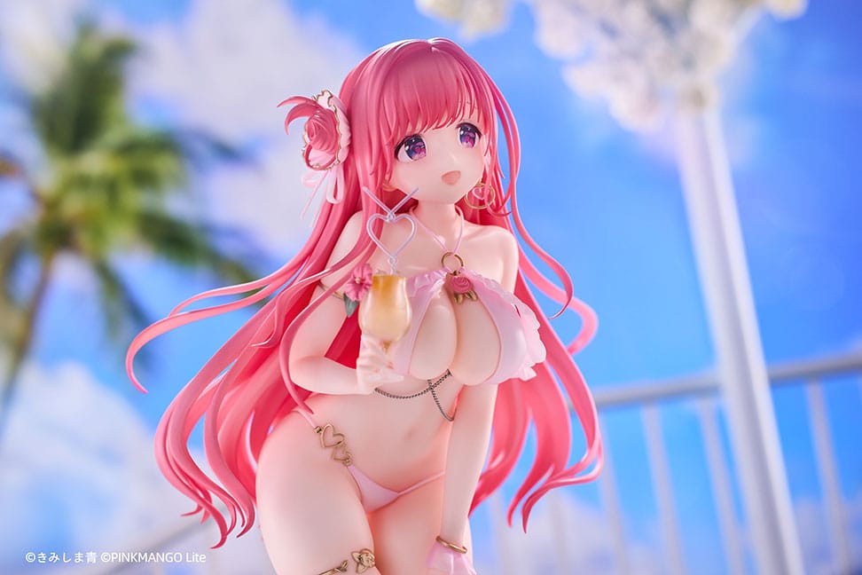 Original Character PVC Statue 1/6 Riko chan illustration by Ao Kimishima Bonus Limited Edition 26 cm Scalefiguren Yokina