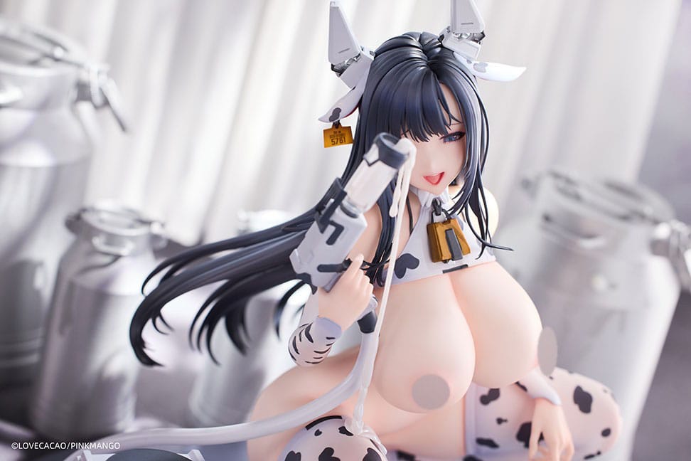 Original Character PVC Statue 1/6 Milky white Milky chan illustration by LOVECACAO Special Ver. Bonus Limited Edition 22 cm Hentai Yokina