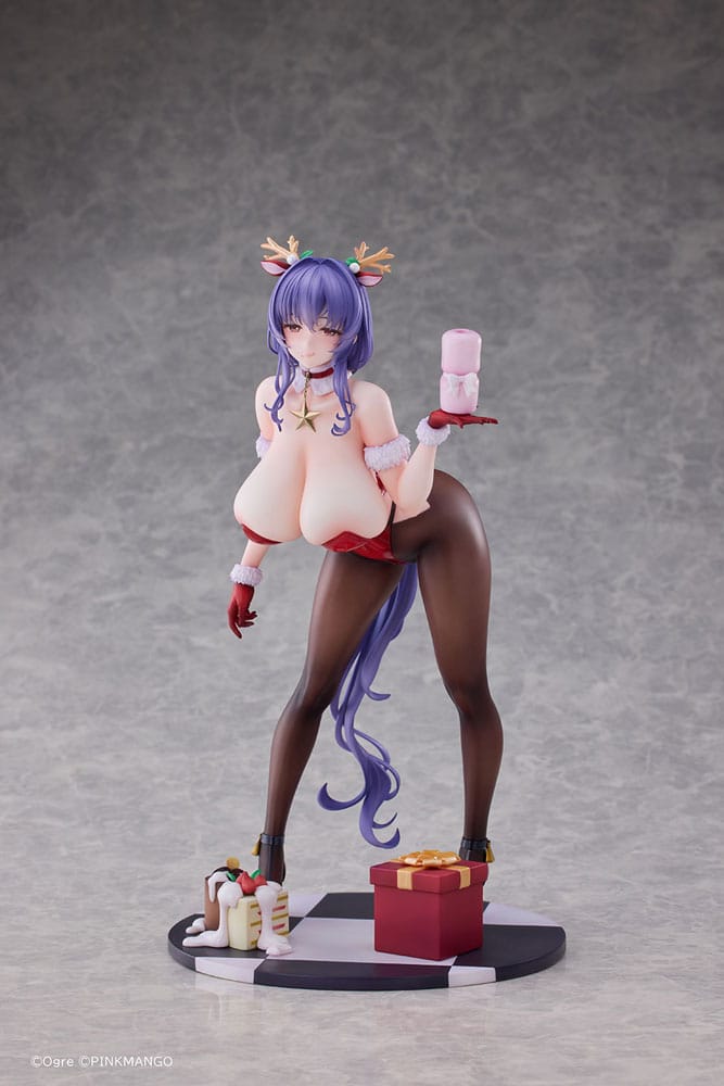Original Character PVC Statue 1/6 Succubus Homestay Shiori Sakuma Christmas Costume Special Ver. 27 cm Hentai Yokina