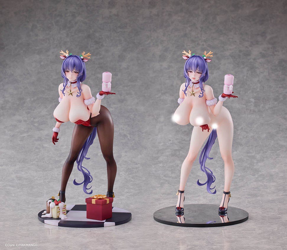 Original Character PVC Statue 1/6 Succubus Homestay Shiori Sakuma Christmas Costume Special Ver. 27 cm Hentai Yokina