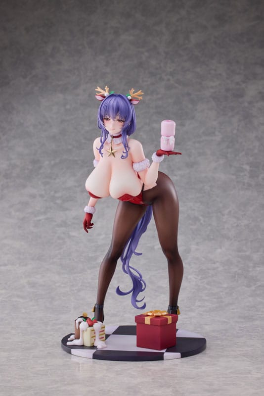 Original Character PVC Statue 1/6 Succubus Homestay Shiori Sakuma Christmas Costume Special Ver. Bonus Limited Edition 27 cm Hentai Yokina