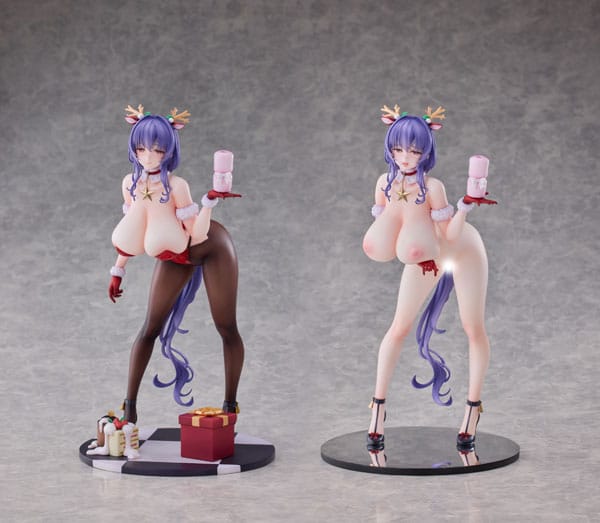 Original Character PVC Statue 1/6 Succubus Homestay Shiori Sakuma Christmas Costume Special Ver. Bonus Limited Edition 27 cm Hentai Yokina